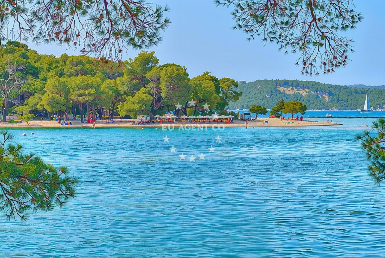 Additional view of Sv. Nikola beach in Žrtava Fašističkog Terora 11, Šibenik