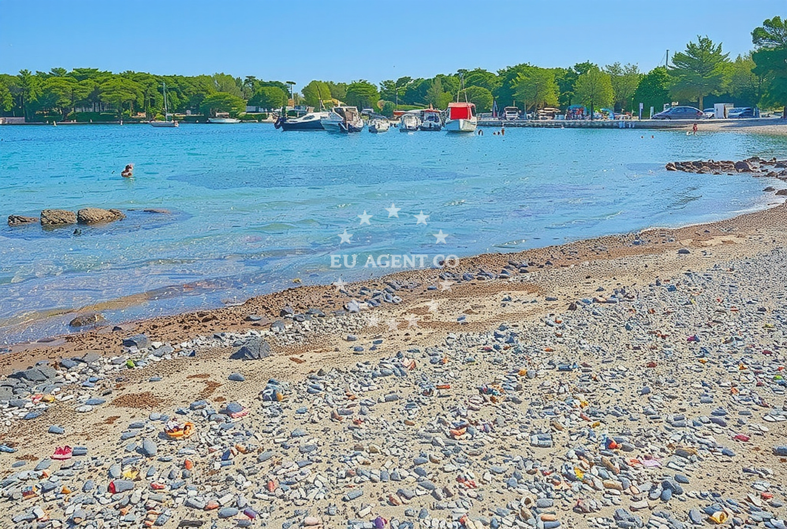 Additional view of Sv. Nikola beach in Žrtava Fašističkog Terora 11, Šibenik