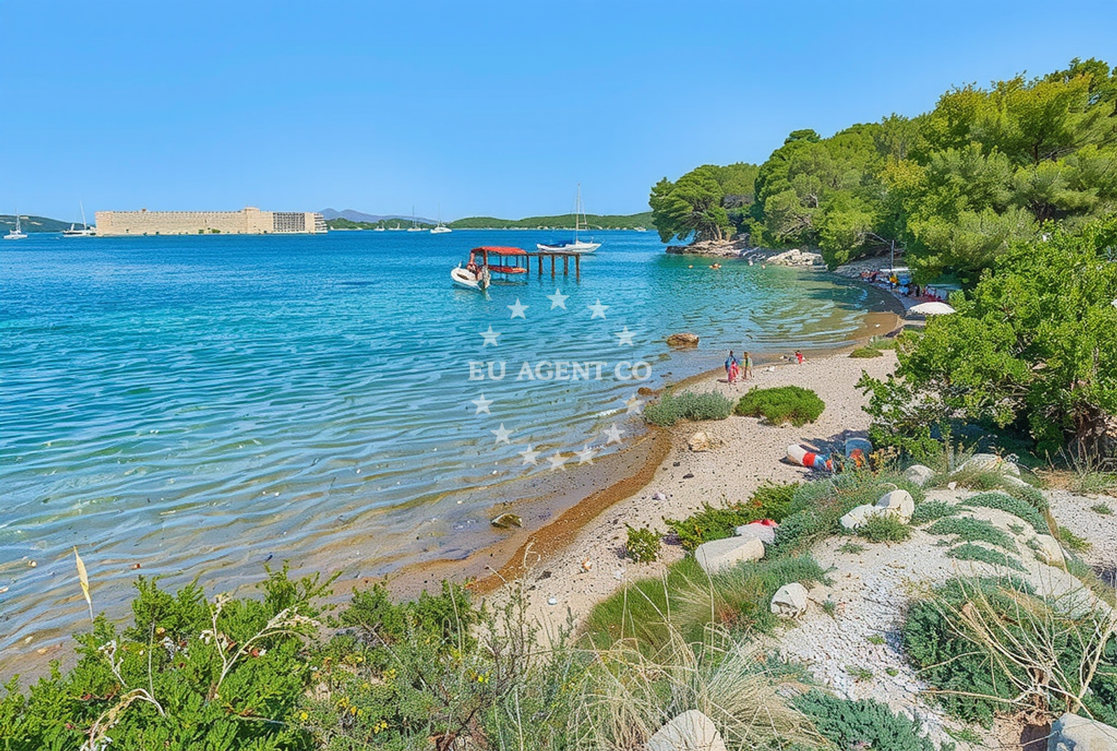Additional view of Sv. Nikola beach in Žrtava Fašističkog Terora 11, Šibenik
