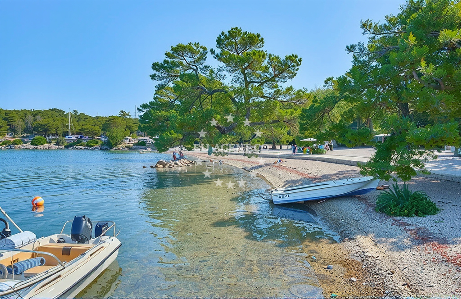 Additional view of Sv. Nikola beach in Žrtava Fašističkog Terora 11, Šibenik