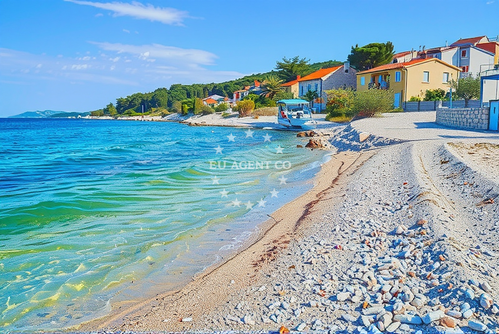 Additional view of Sveta Mare istok, Slatine (Čiovo) Beach in Sveta Mare istok