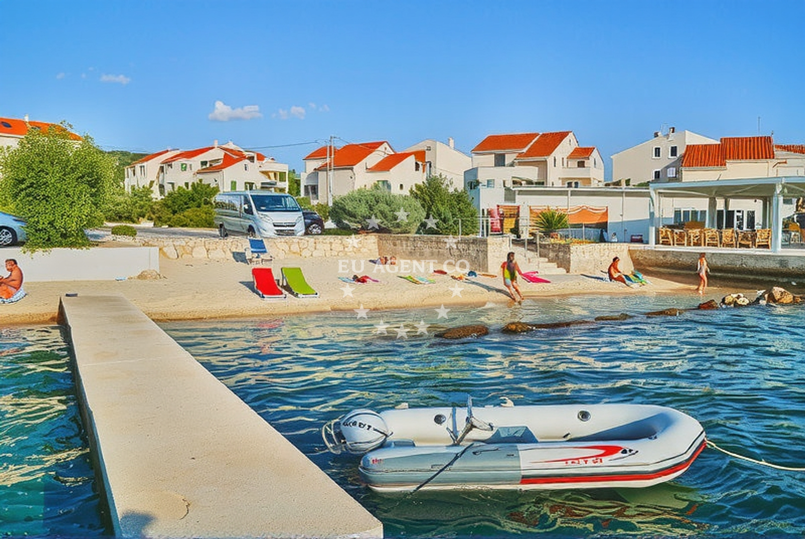 Additional view of Sveta Marija, Stara Novalja (Pag) Beach in Sveta Marija