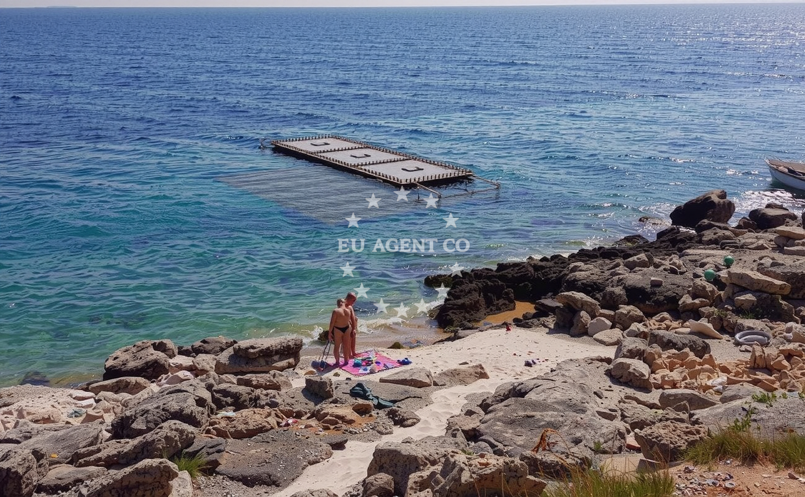 Sea and coastal view of Sveta Nedjelja beach in Put mora stori 6, Sveta Nedelja