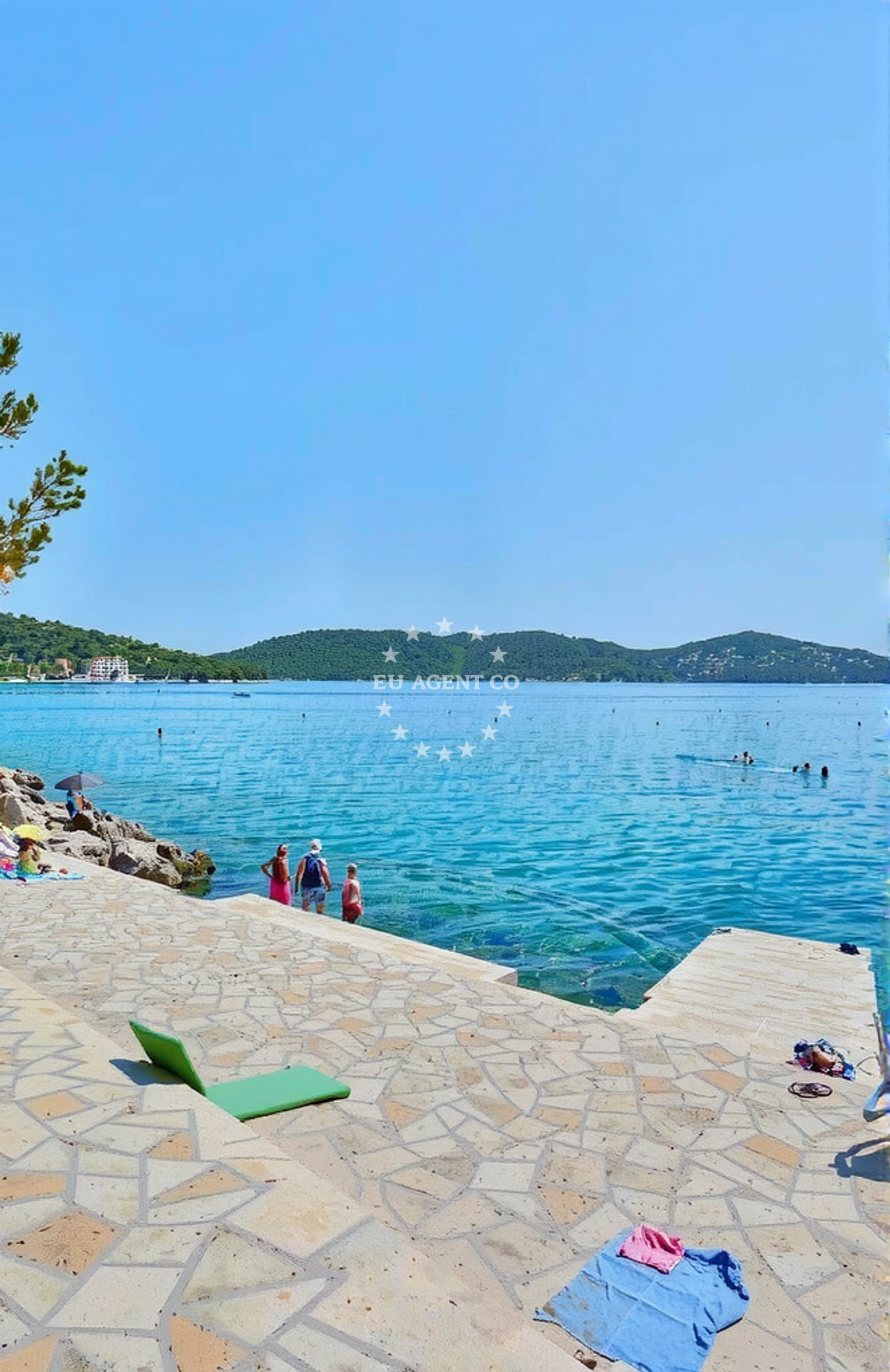 Additional view of Sveti Andrija, Tisno (Murter) Beach in Sveti Andrija