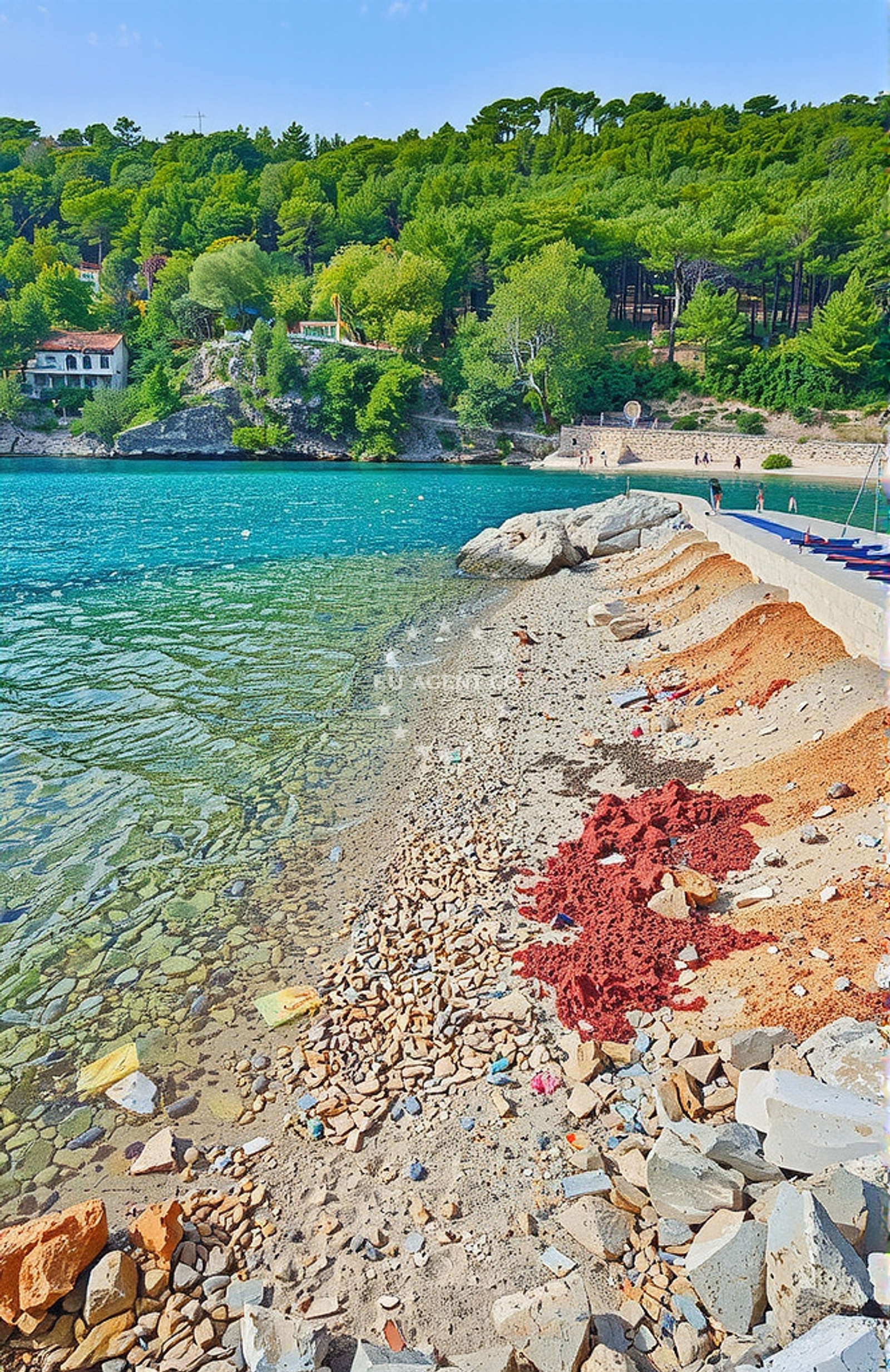 Additional view of Sveti Ante, Bogomolje (Hvar) Beach in Sveti Ante