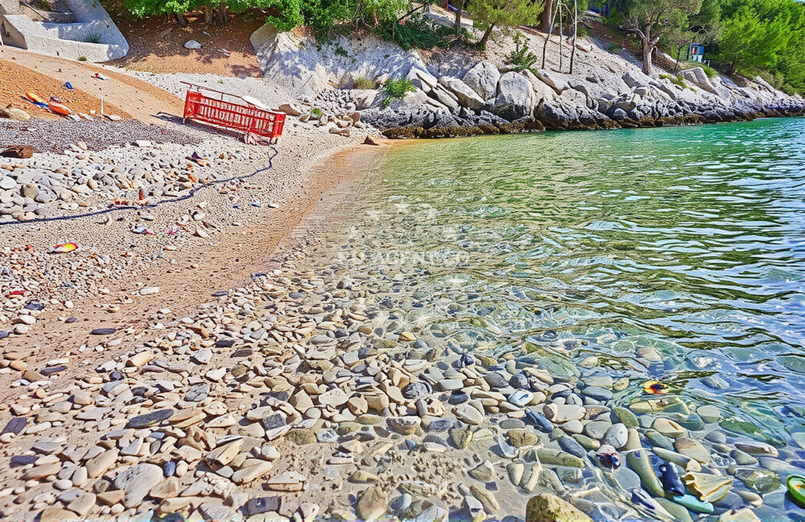 Additional view of Sveti Ante, Bogomolje (Hvar) Beach in Sveti Ante