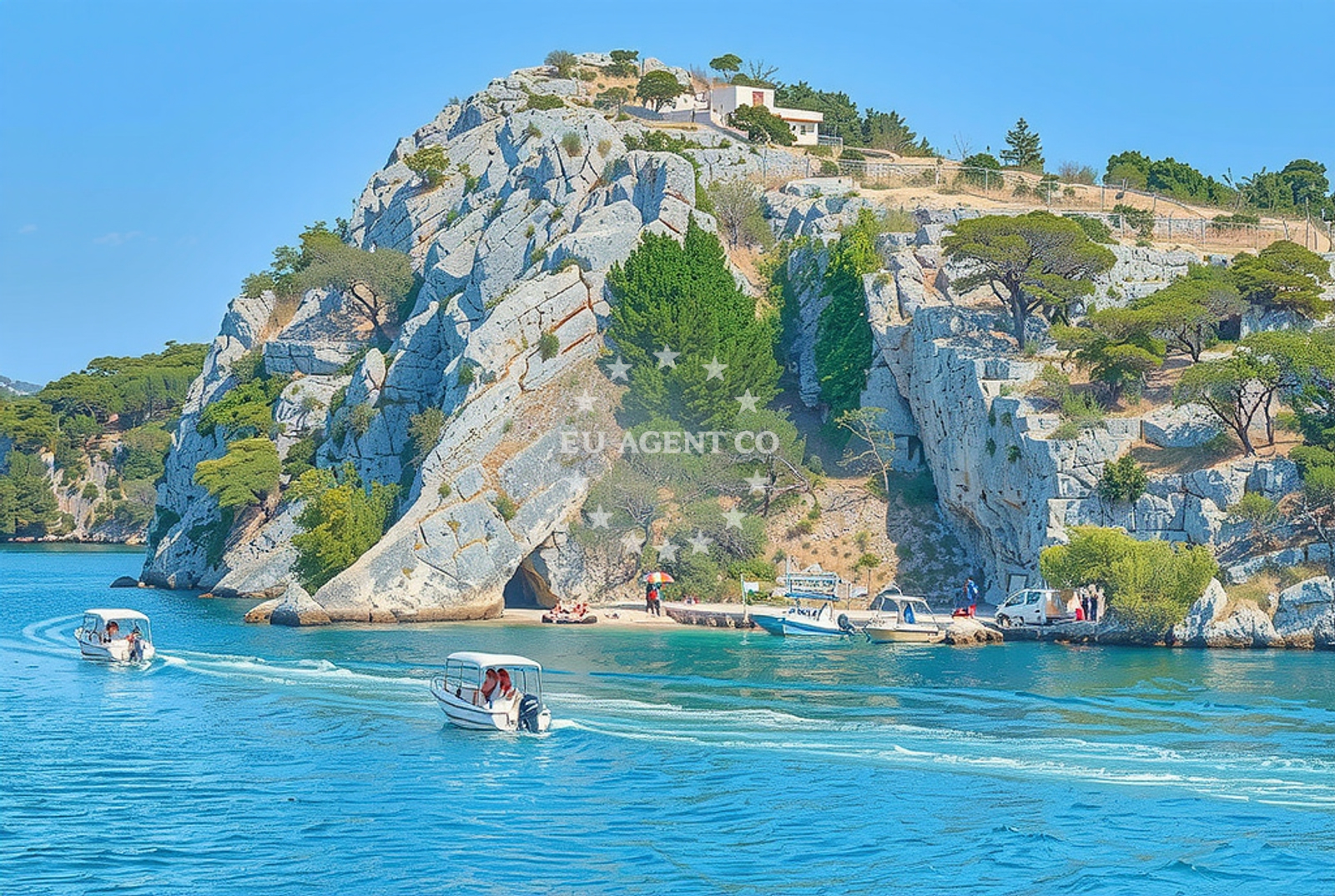 Overview of Sveti Ante, Šibenik Beach in Sveti Ante