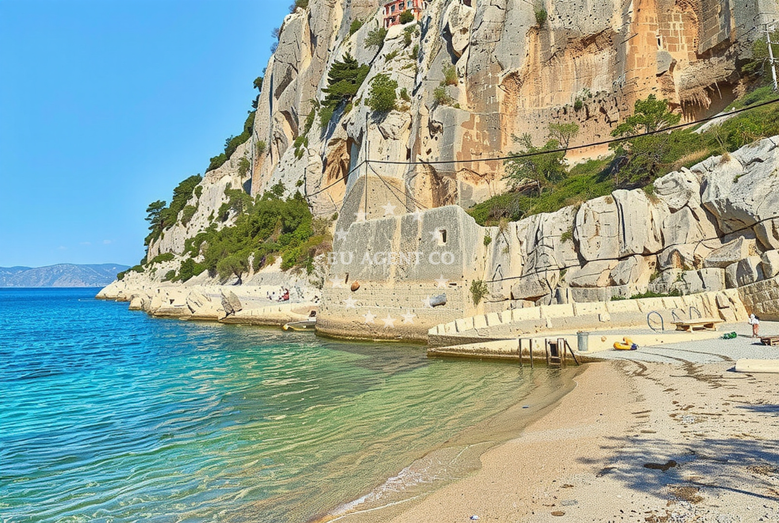 Additional view of Sveti Ante, Zastražišće (Hvar) Beach in Sveti Ante