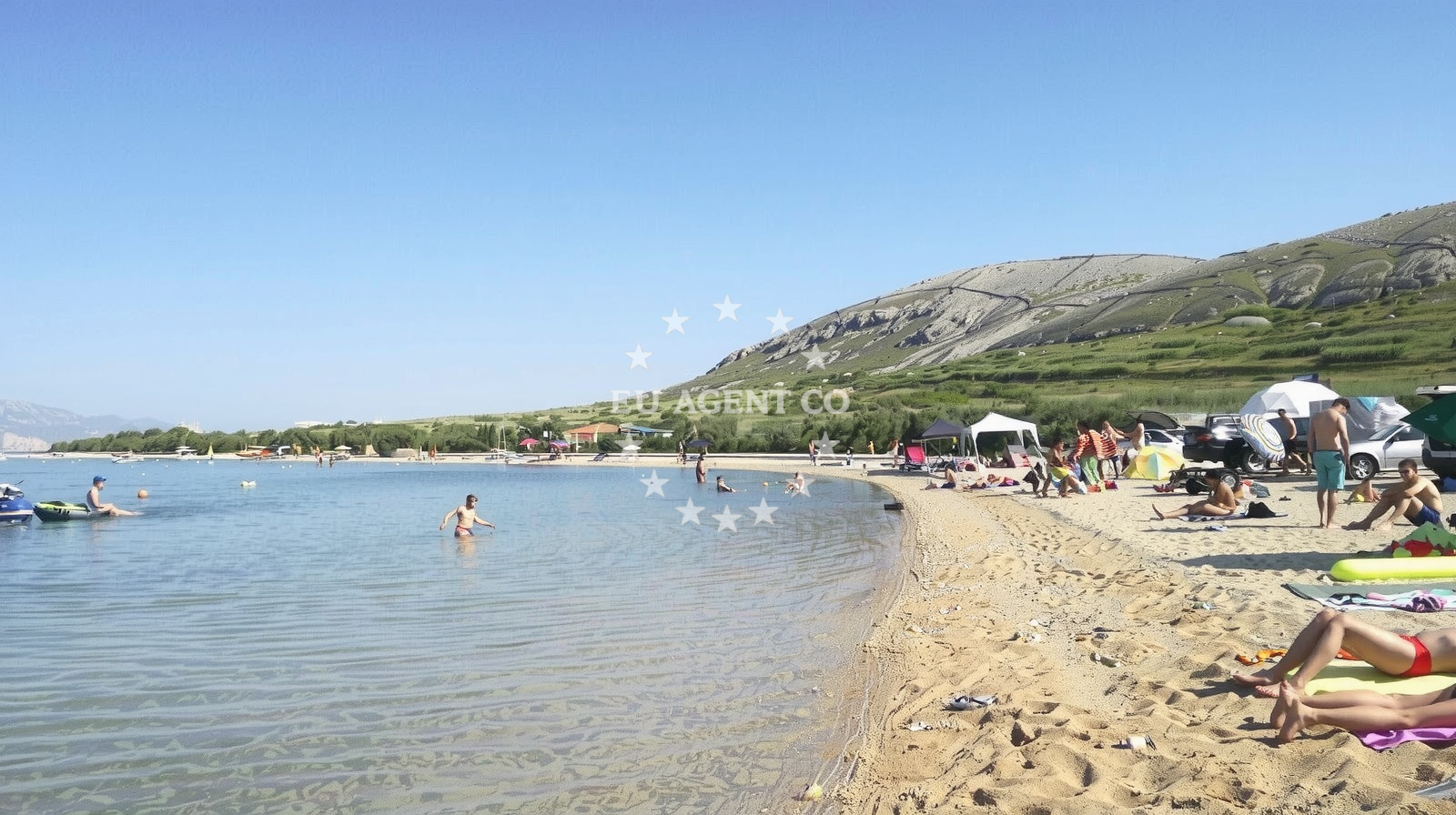 Additional view of Sveti Duh beach in Sveti Duh 75, parcela br. 180, Kolan