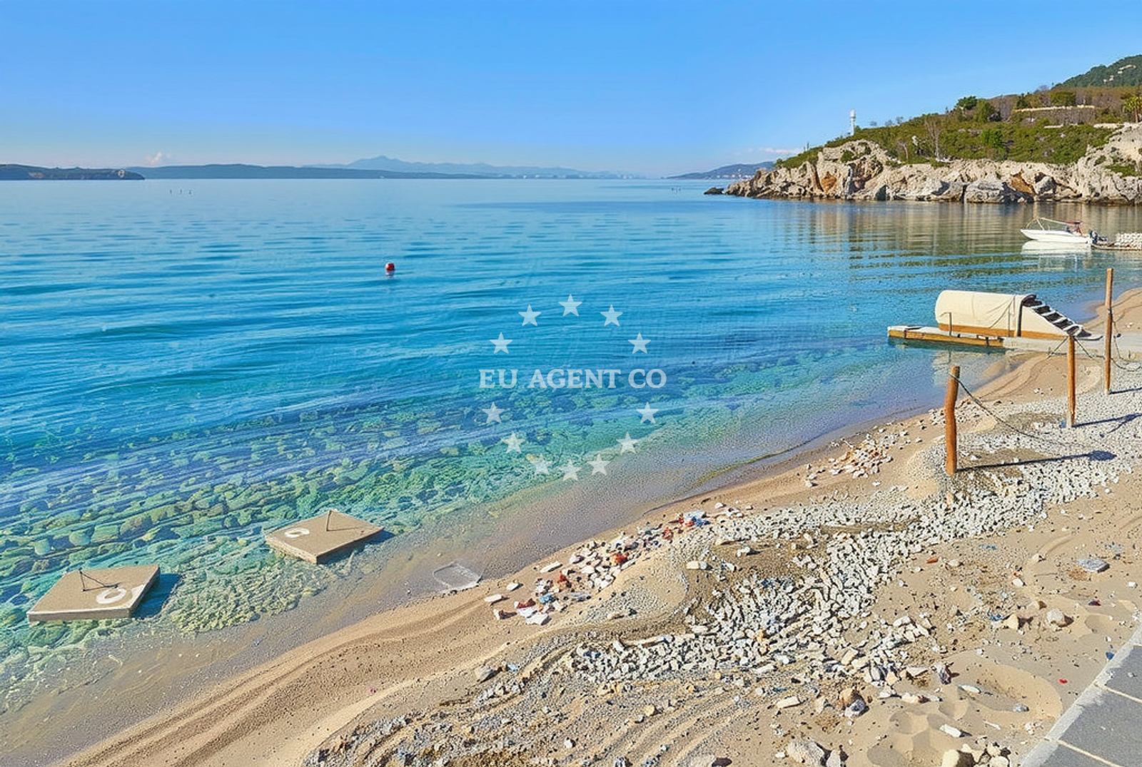 Additional view of Sveti Ilija jug, Sibinj Krmpotski Beach in Sveti Ilija jug