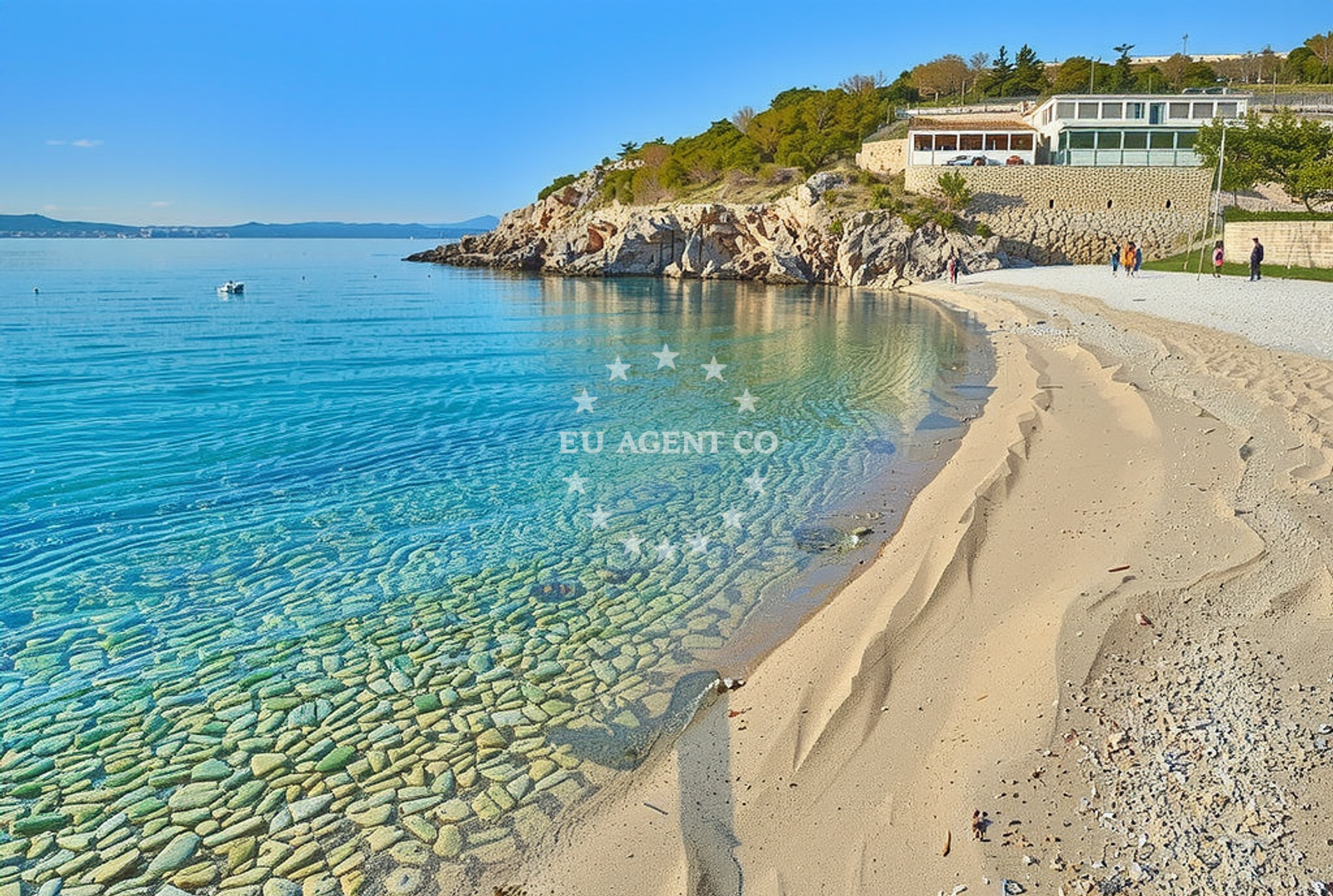 Overview of Sveti Ilija sjever, Sibinj Krmpotski Beach in Sveti Ilija sjever