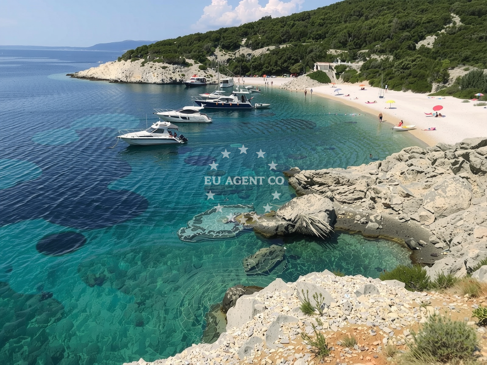 Additional view of Sveti Ivan beach in Lubenice 14, Lubenice