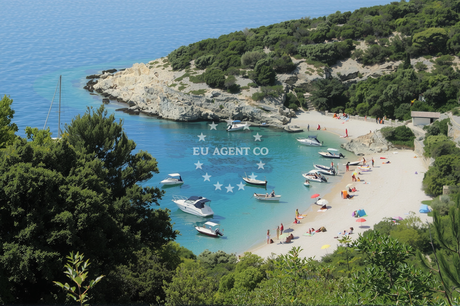 Additional view of Sveti Ivan beach in Lubenice 14, Lubenice