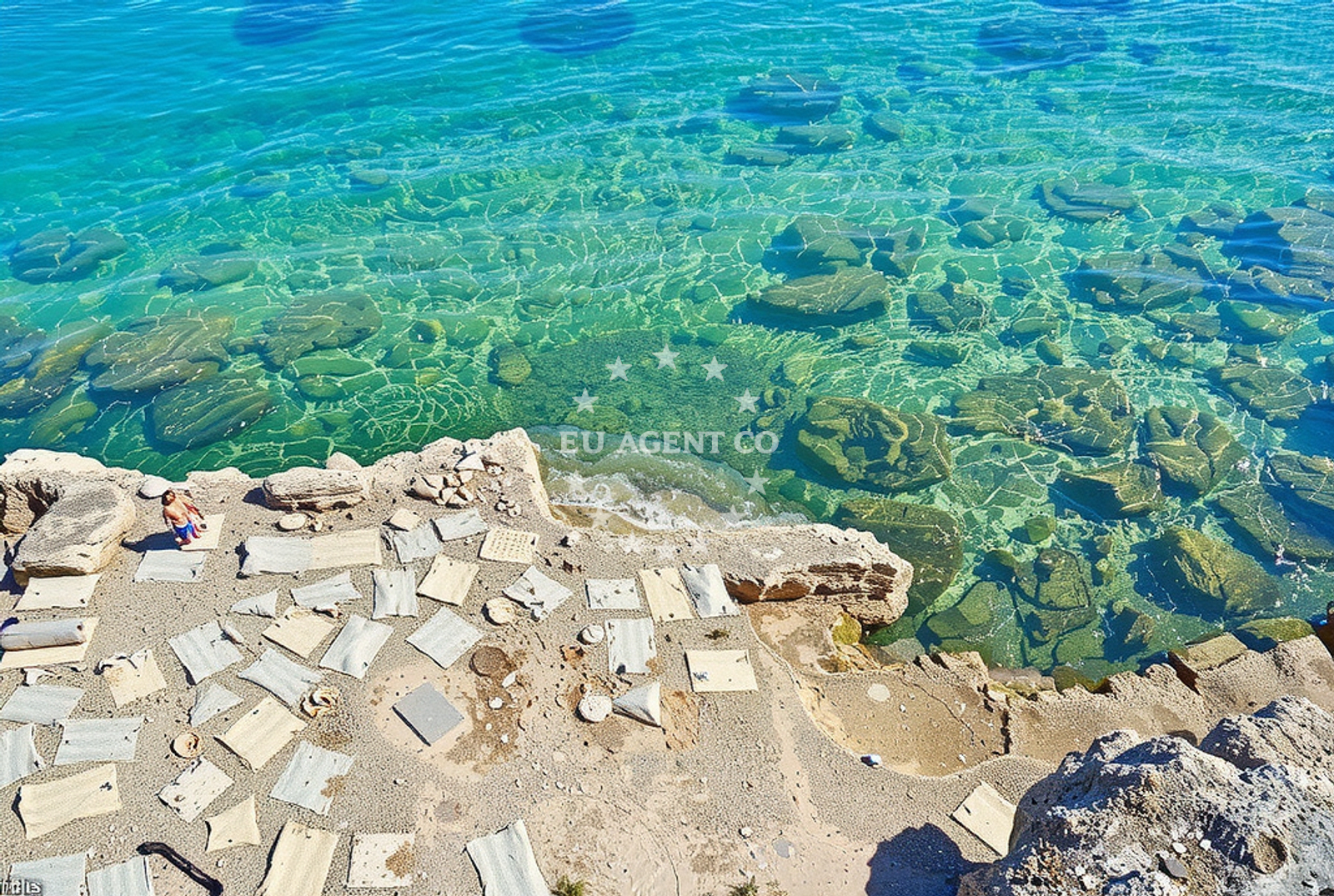 Beach facilities and surroundings at Sveti Ivan istok, Mošćenička Draga Beach in Sveti Ivan istok