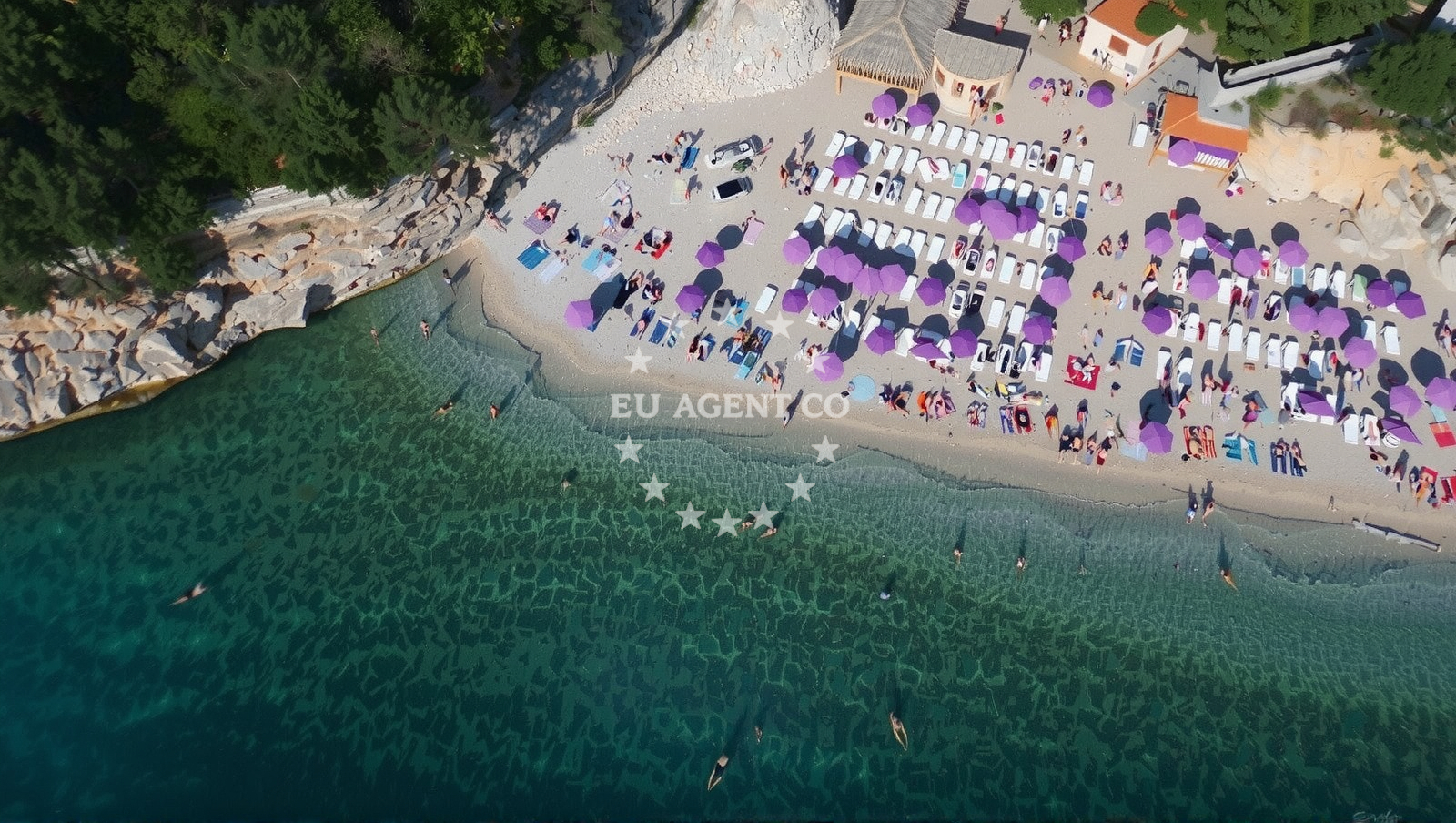 Sea and coastal view of Sveti Jakov beach in Vlaha Bukovca 37, Dubrovnik