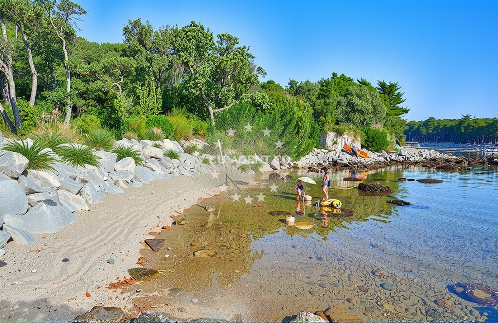Additional view of Sveti Jakov jug, Sveti Jakov (Lošinj) Beach in Sveti Jakov jug