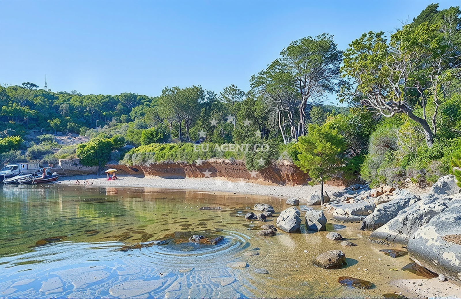 Sea and coastal view of Sveti Jakov (Lošinj): beaches and coves (5) in Sveti Jakov (Lošinj)