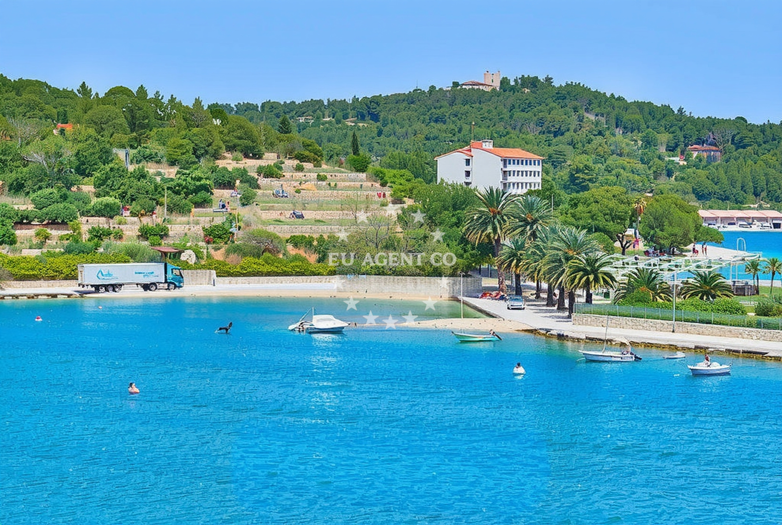 Additional view of Sveti Jerolim, Vis (Vis) Beach in Sveti Jerolim