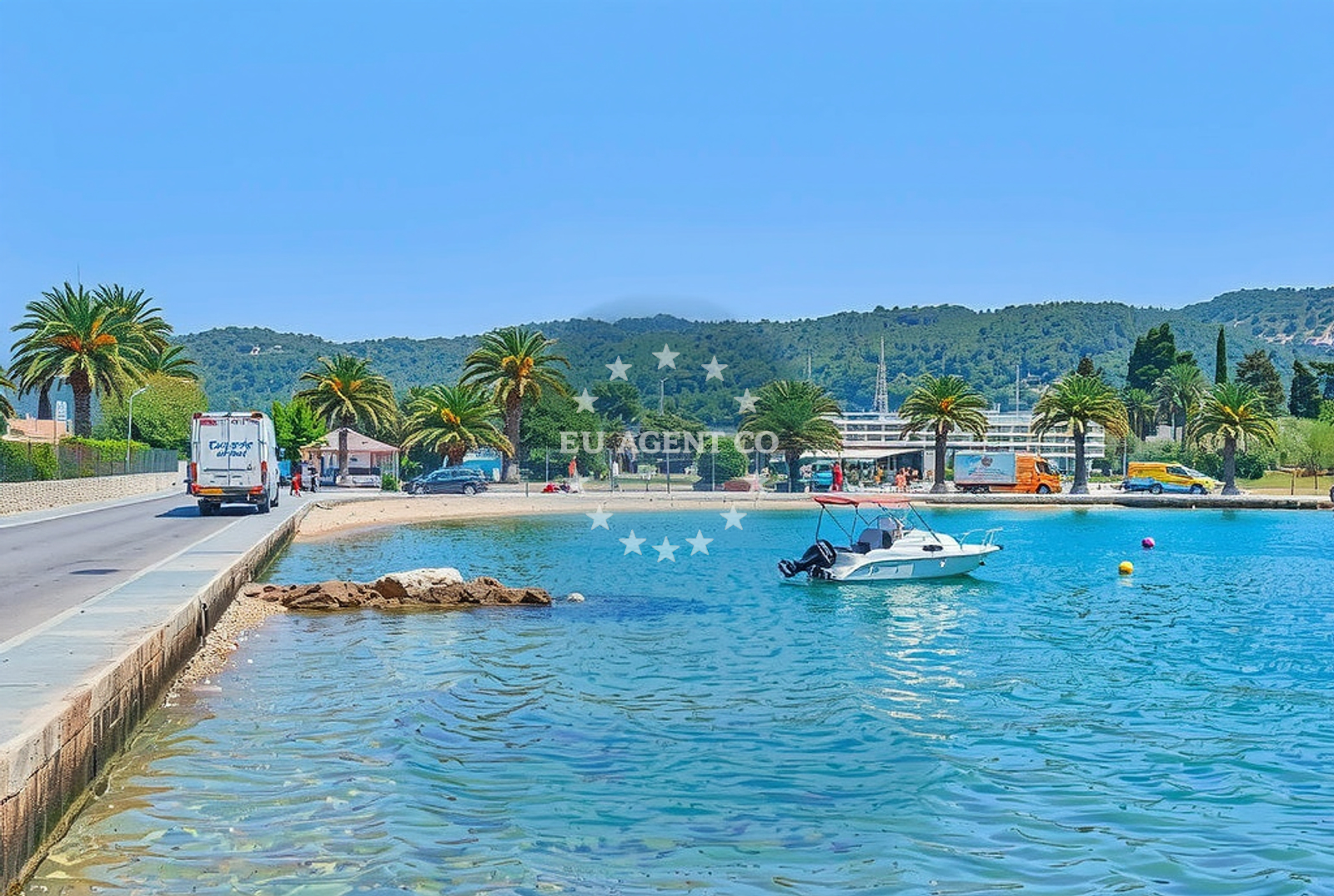 Additional view of Sveti Jerolim, Vis (Vis) Beach in Sveti Jerolim