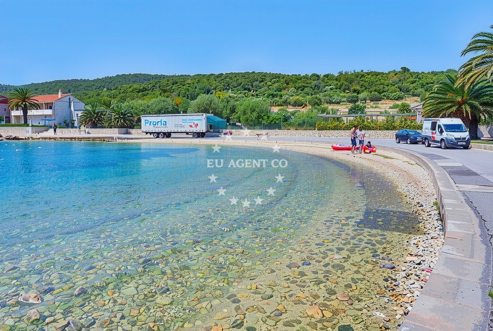 Additional view of Sveti Jerolim, Vis (Vis) Beach in Sveti Jerolim