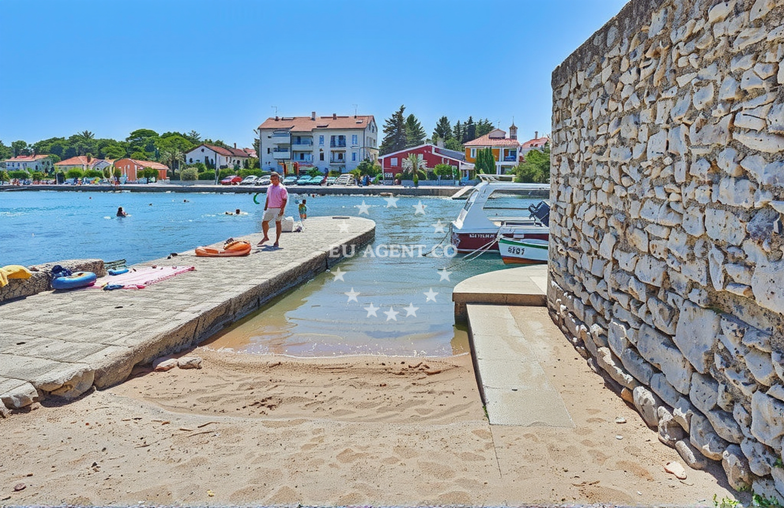 Additional view of Sveti Jeronim jug, Ugljan (Ugljan) Beach in Sveti Jeronim jug