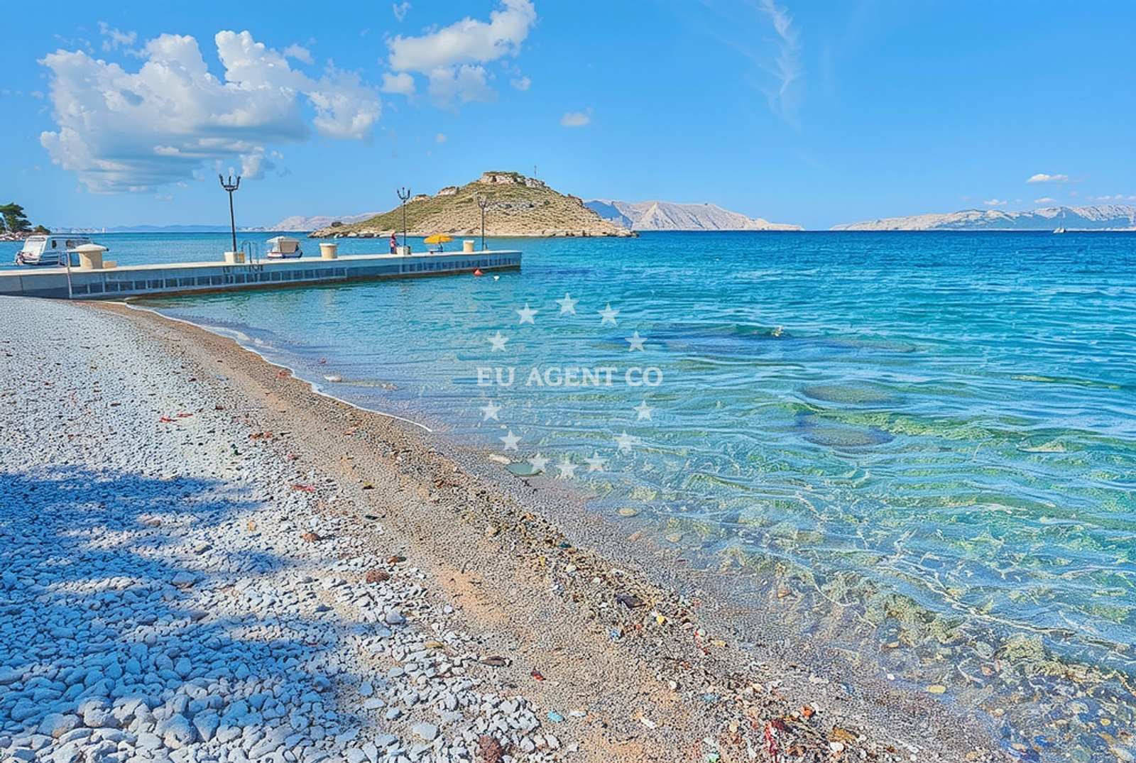 Shoreline and swimming area at Sveti Juraj: beaches and coves (12) in Sveti Juraj