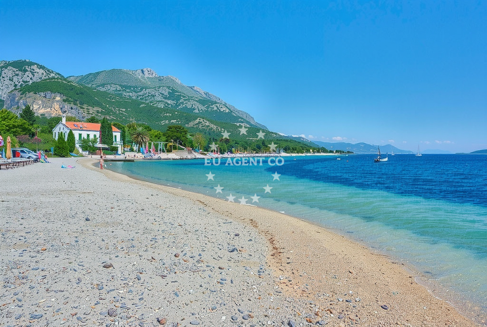 Overview of Sveti Liberan, Viganj Beach.net in Sveti Liberan