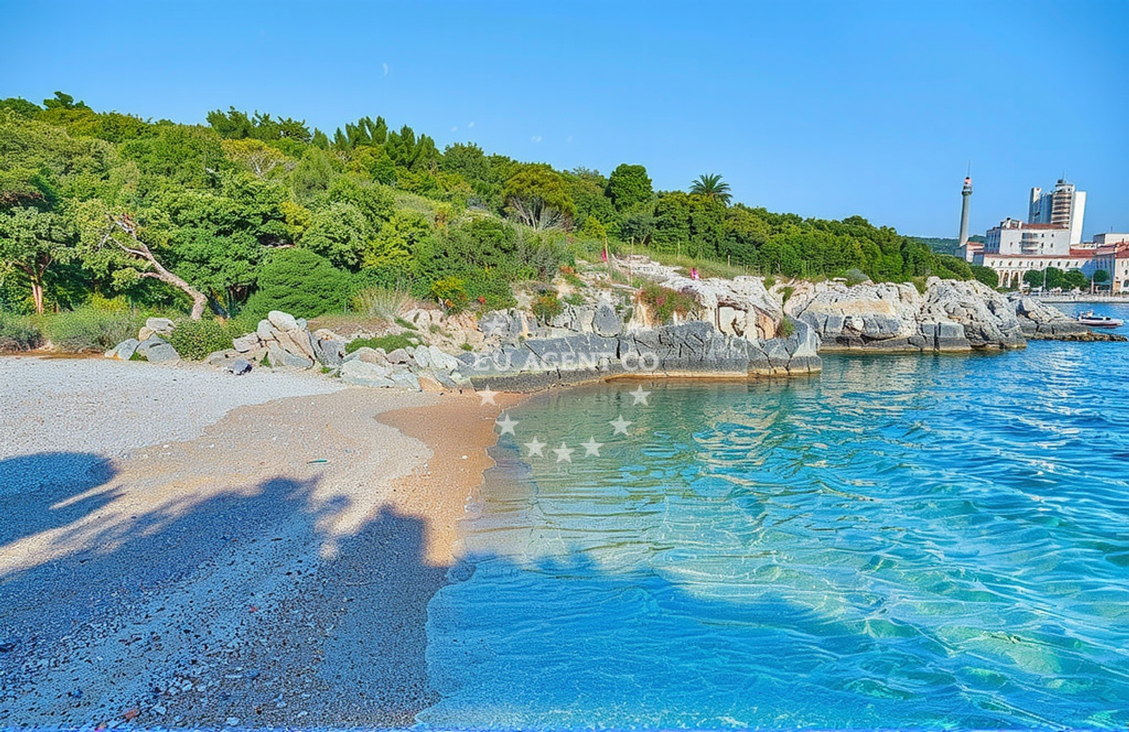 Additional view of Sveti Lovreč Labinski: beaches and coves in Sveti Lovreč Labinski
