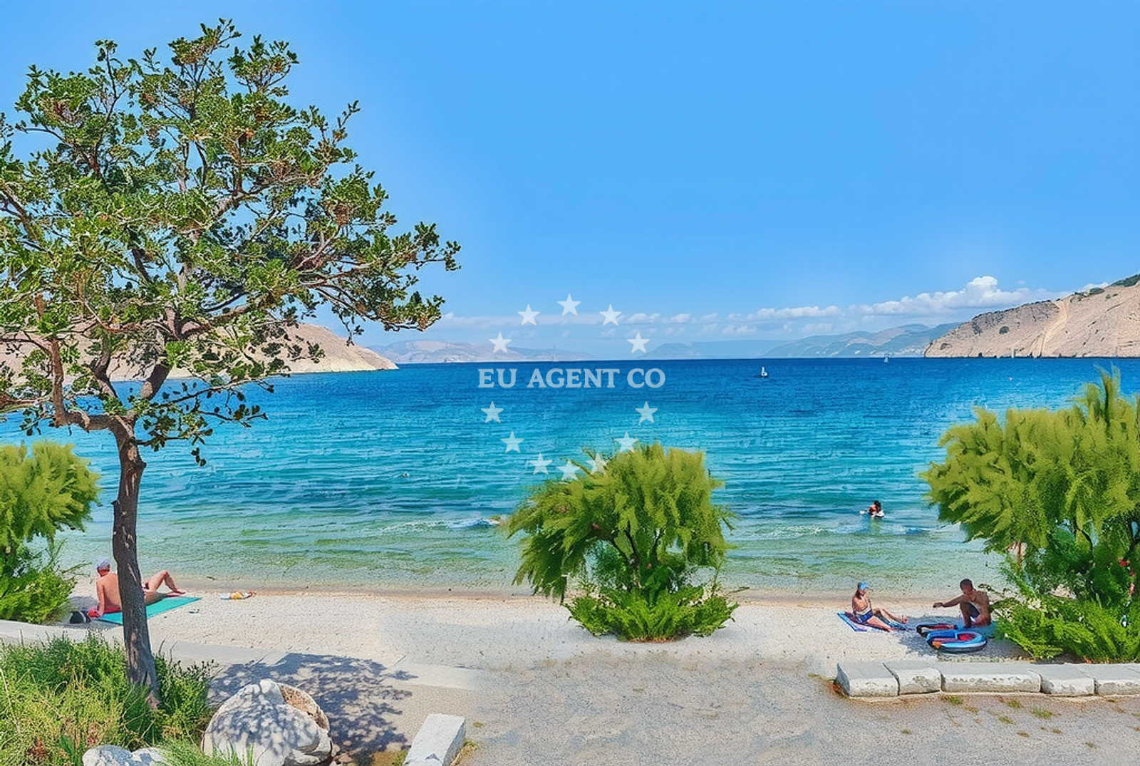 Sea and coastal view of Sveti Luka, Lukovo (Senj) Beach.net in Sveti Luka