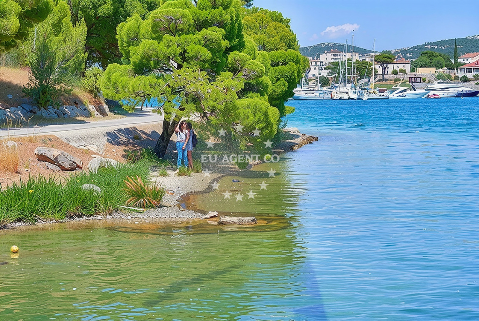 Sea and coastal view of Sveti Petar sredina, Šibenik Beach.net in Sveti Petar sredina