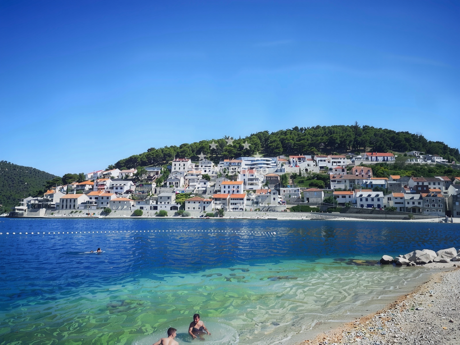 Shoreline and swimming area at Sveti Rok Beach in Ul. Andrije Alešija 8, Pučišća