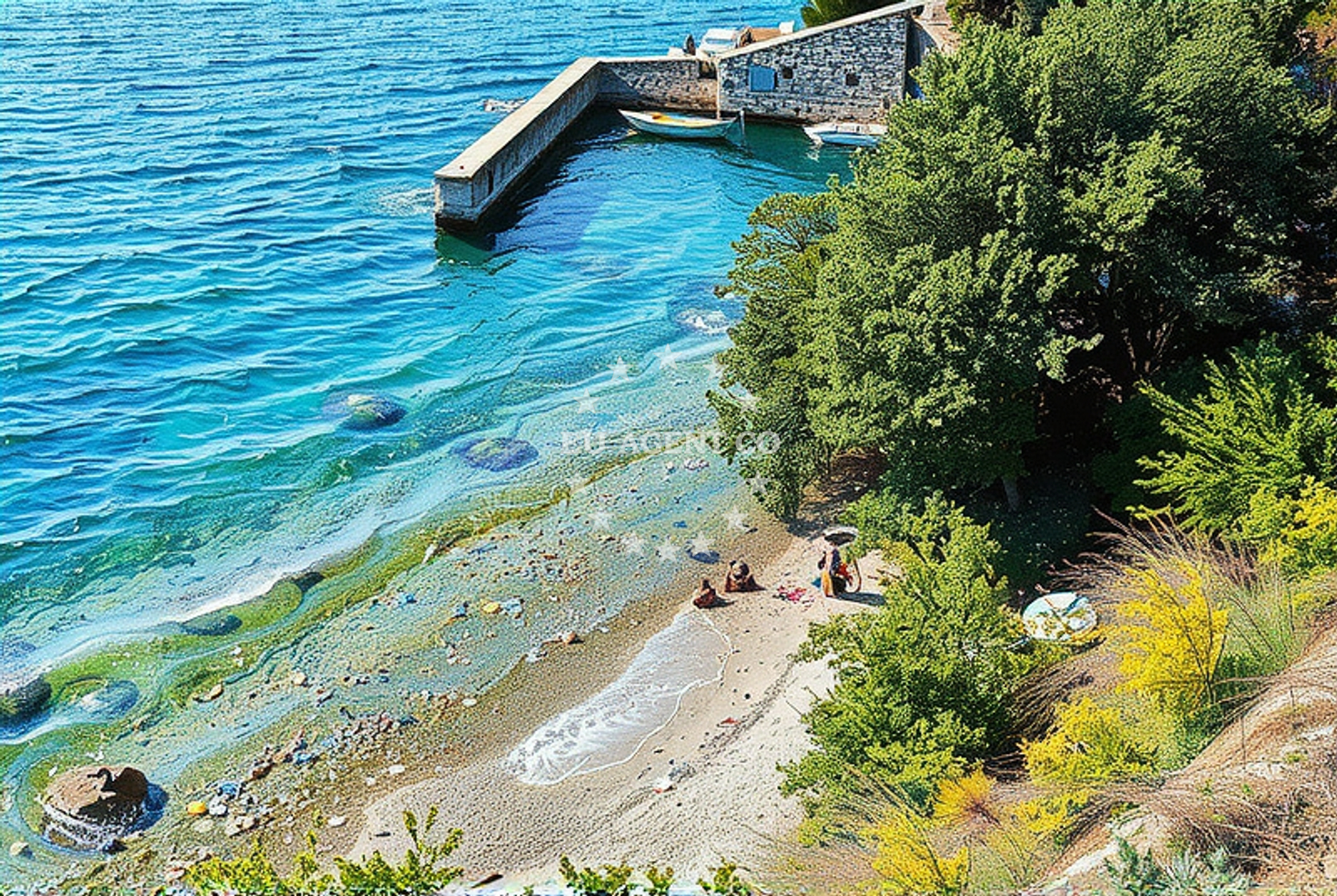 Overview of Sveti Roko istok, Drvenik (Gradac) Beach.net in Sveti Roko istok