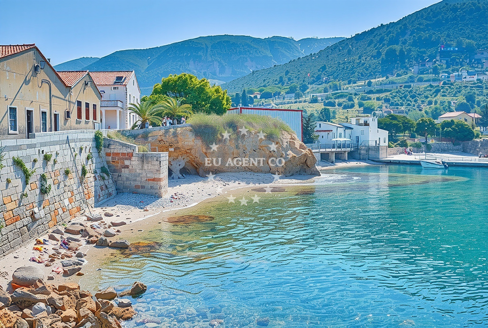 Overview of Sveti Roko, Komiža (Vis) in Sveti Roko
