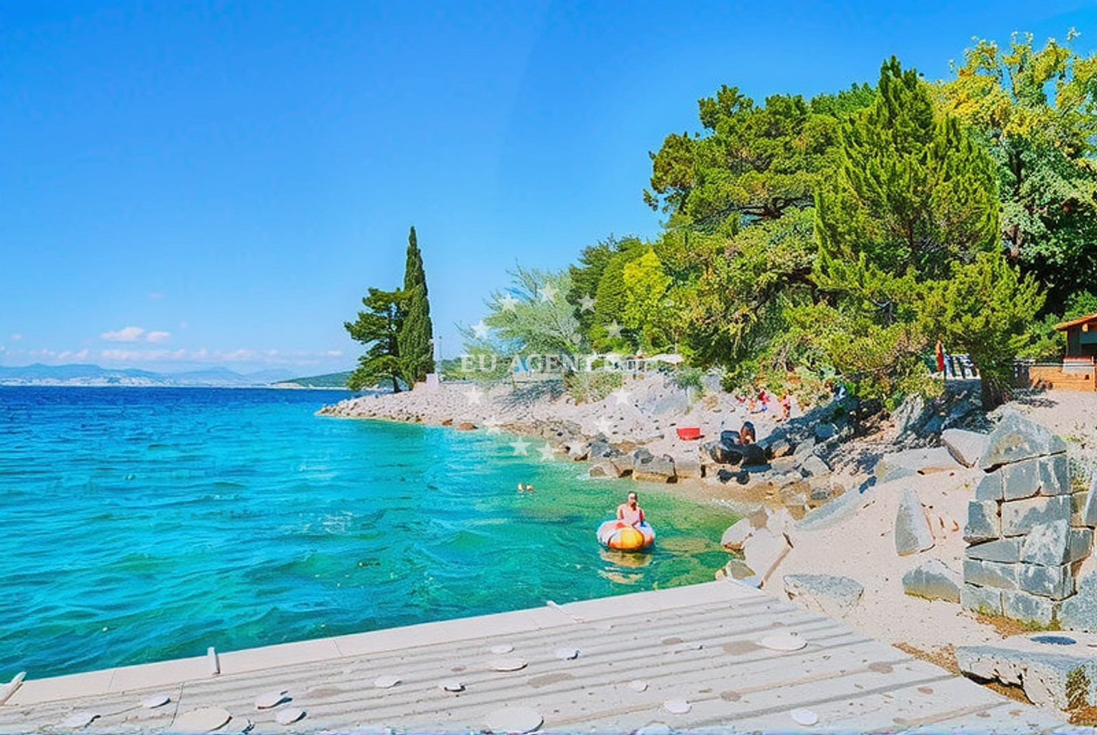 Overview of Sveti Vid-Miholjice (Krk): beaches and coves in Sveti Vid-Miholjice (Krk)