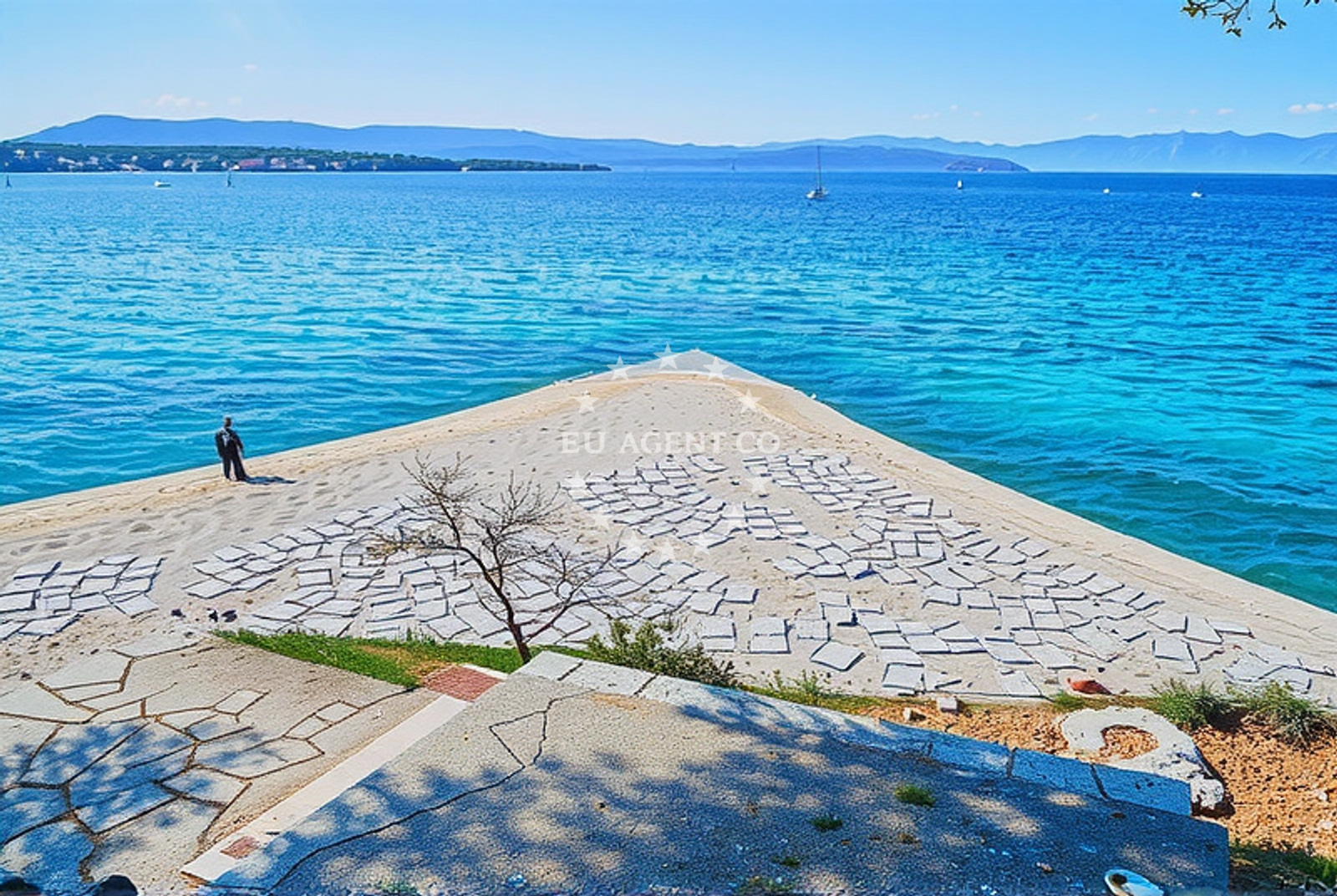 Shoreline and swimming area at Sveti Vid-Miholjice (Krk): beaches and coves in Sveti Vid-Miholjice (Krk)