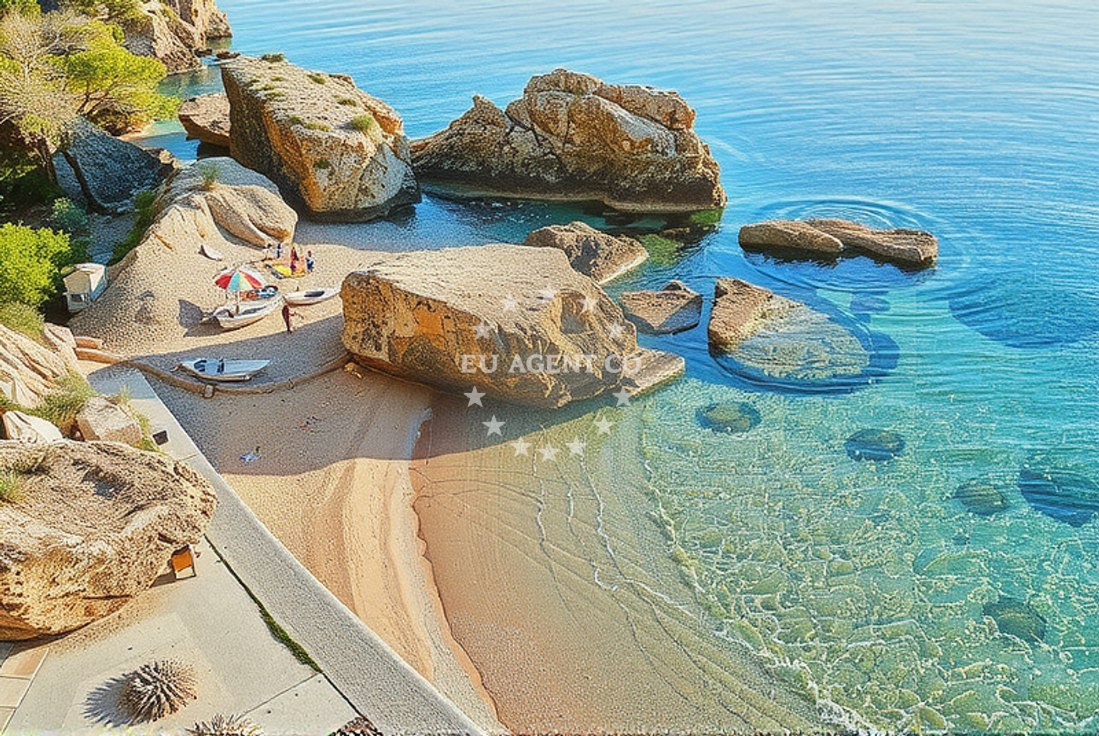 Overview of Svi sveti, Stara Baška (Krk) in Svi sveti