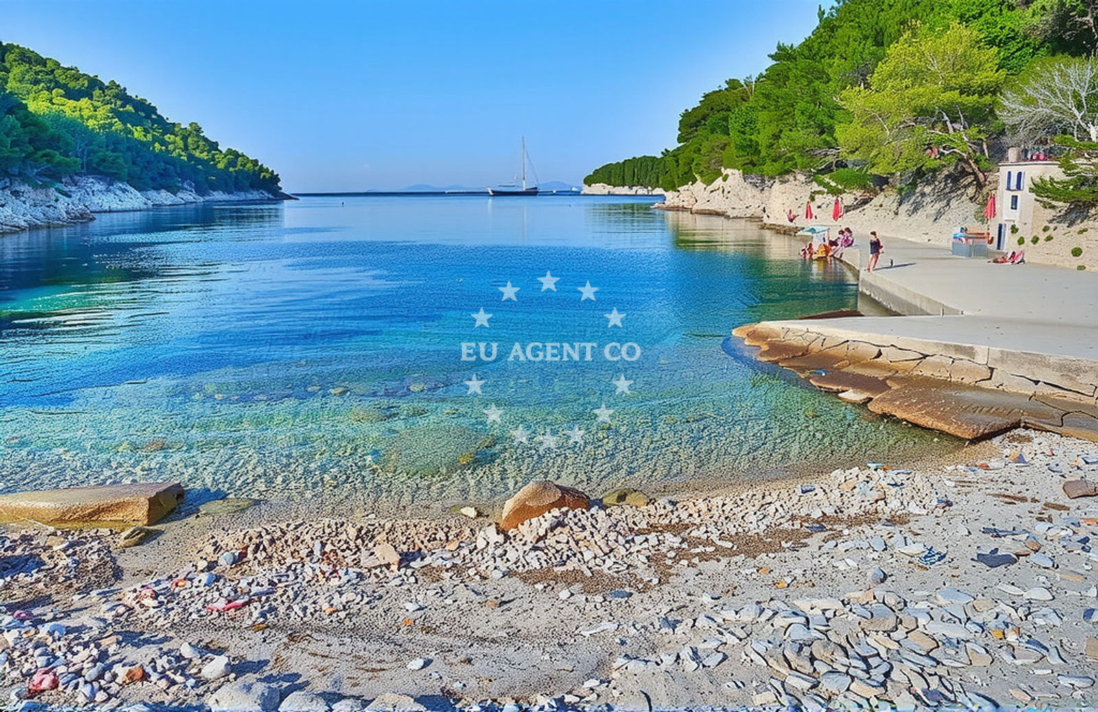 Additional view of Sviracina beach in Ulica Uvala Zastupac 8, Hvar