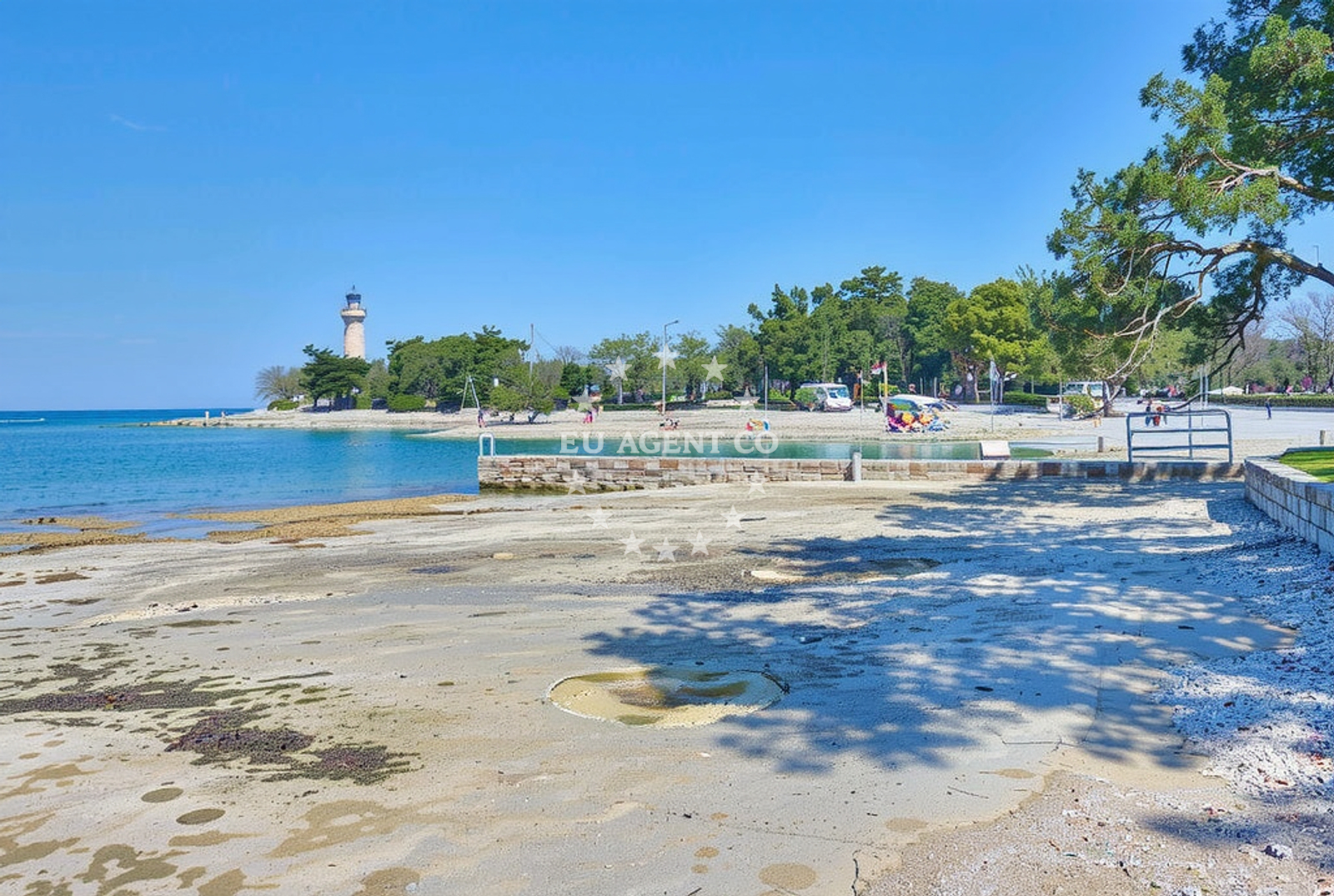 Additional view of Svjetionik beach in Pineta 1, Savudrija