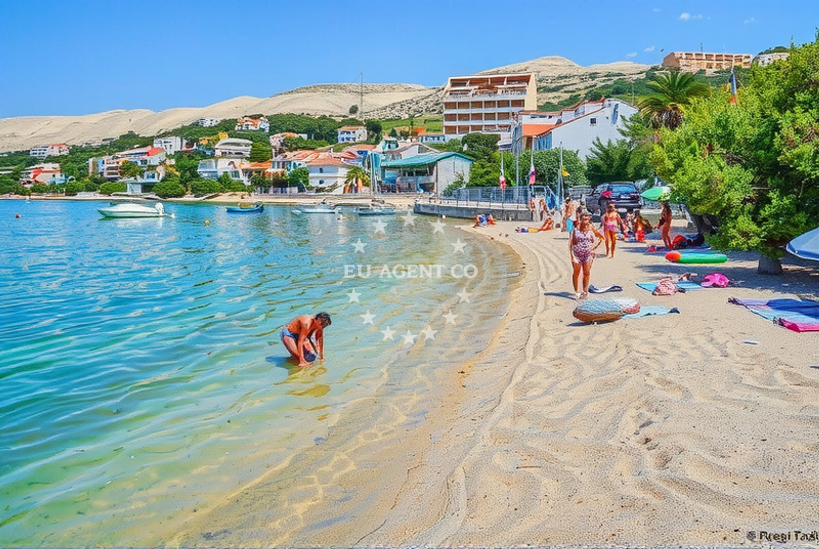 Additional view of Tanja beach in Veli Brig 8, Pag