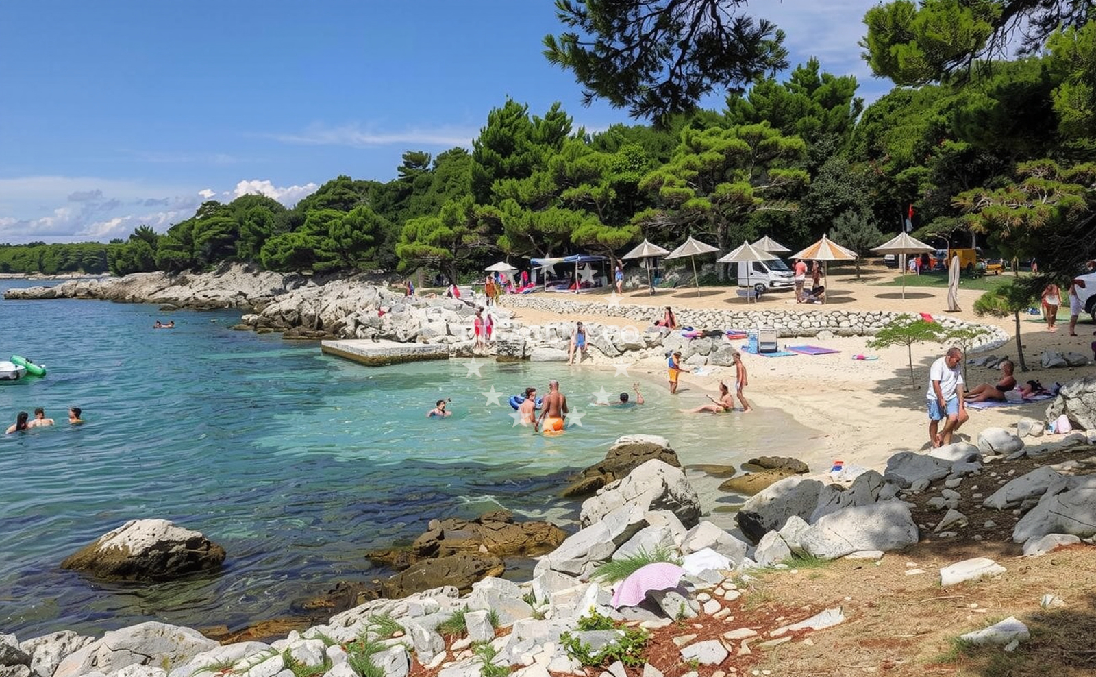 Additional view of Tara beach in 475 Palit 2 kat, Rab
