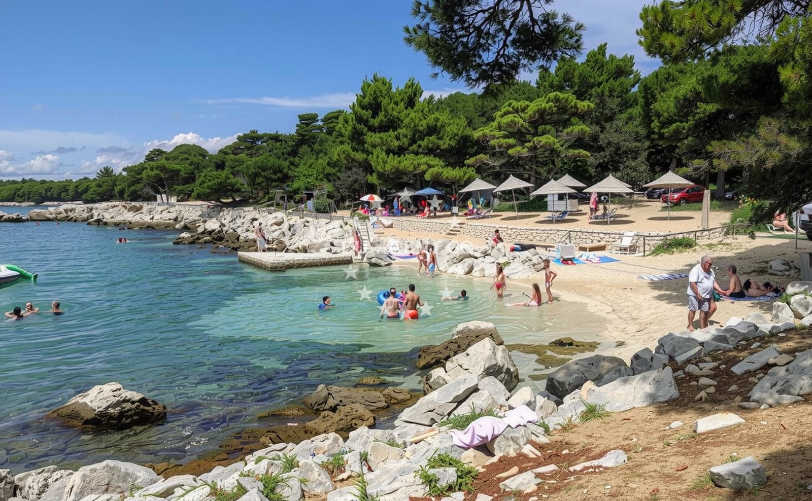 Additional view of Tara beach in 475 Palit 2 kat, Rab