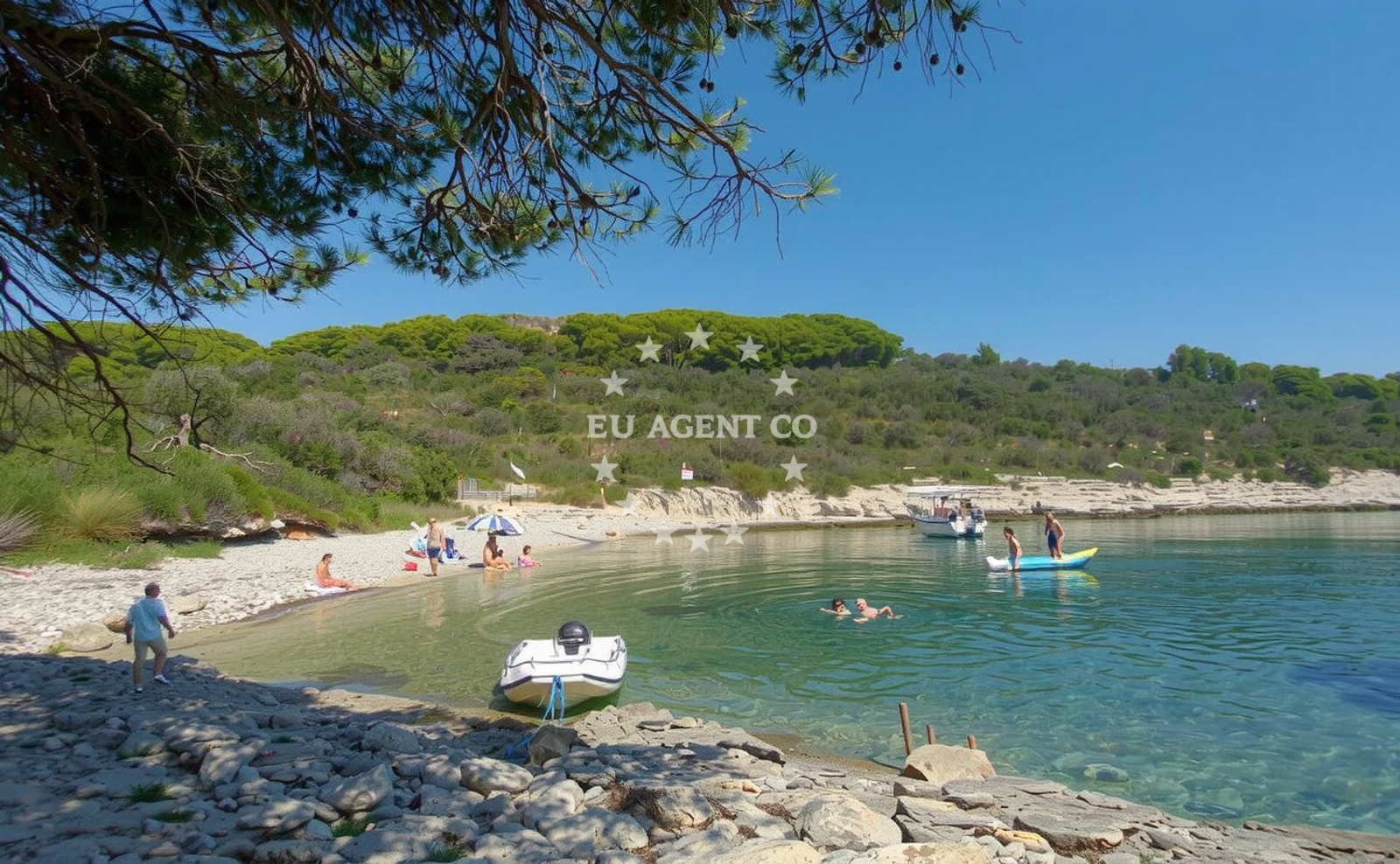 Additional view of Tarsce Bay in 14 Put Podstina, Hvar