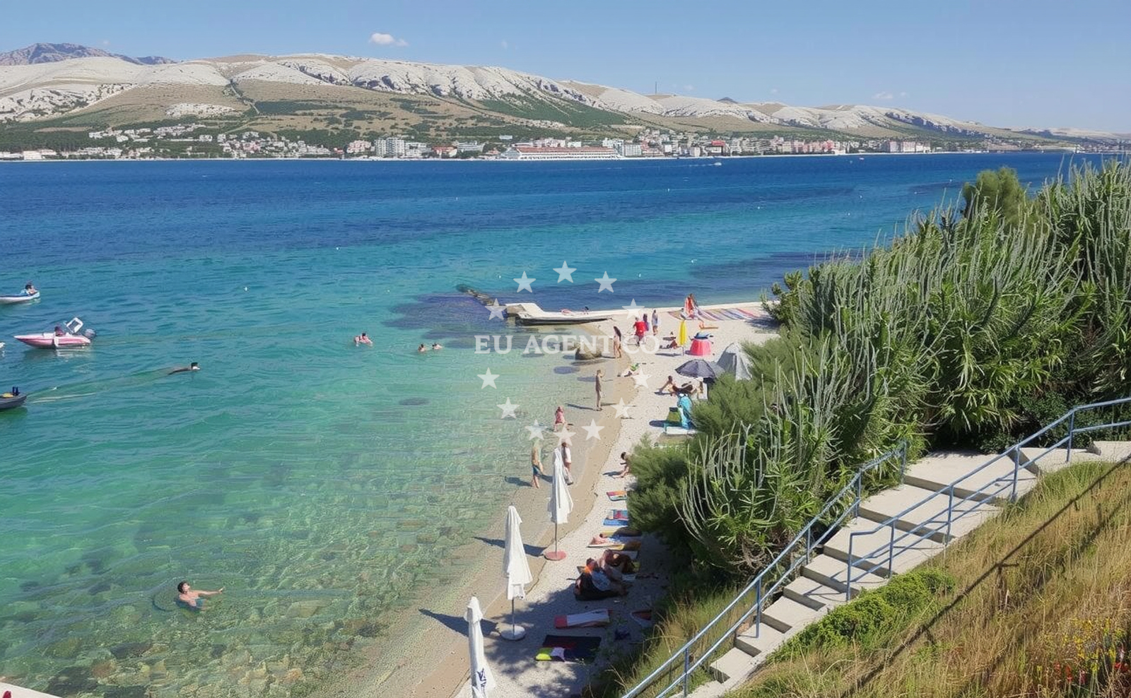 Additional view of Tartanovo beach in 1 Ulica Ante Šugara, Pag