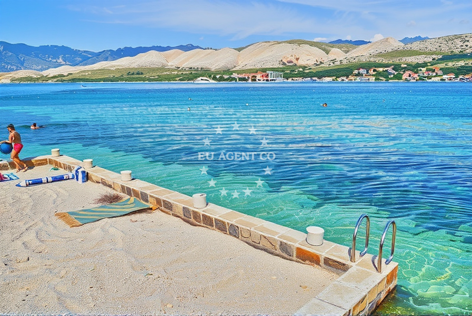 Additional view of Tartanovo beach in 1 Ulica Ante Šugara, Pag