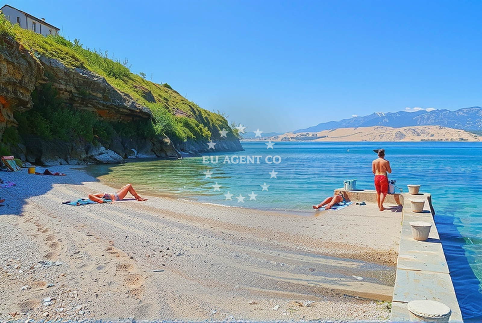 Additional view of Tartanovo beach in 1 Ulica Ante Šugara, Pag