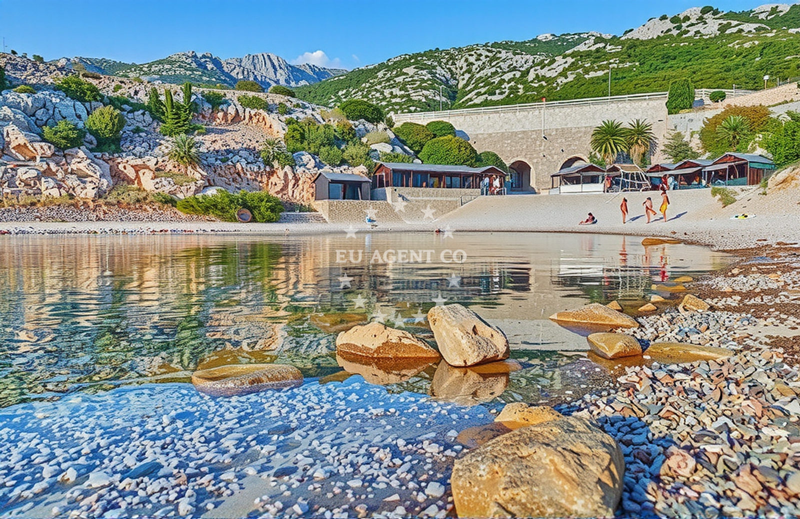 Additional view of Tatinja beach in Naselje Bana Josipa Jelačića 19, Karlobag