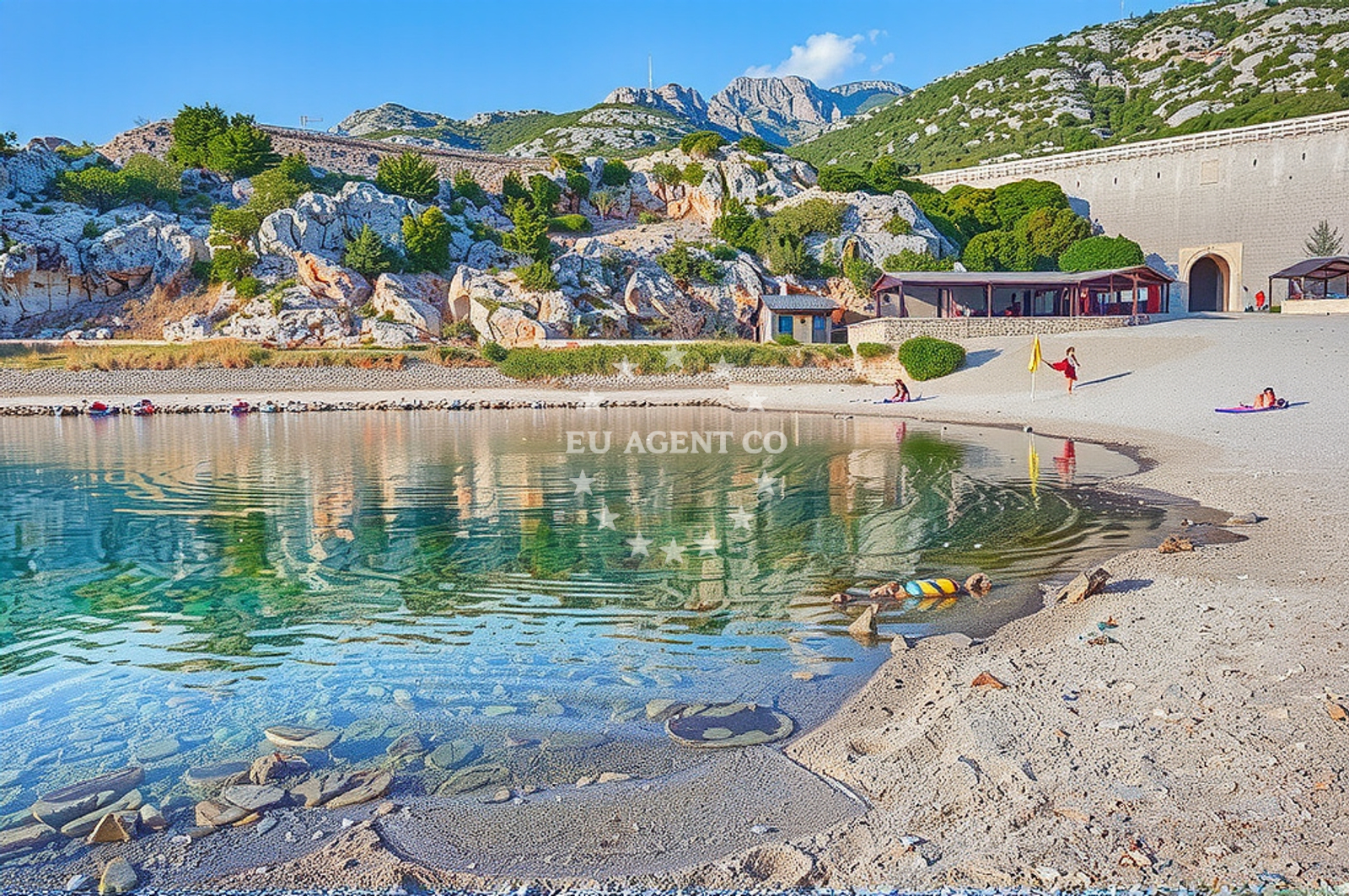 Additional view of Tatinja beach in Naselje Bana Josipa Jelačića 19, Karlobag