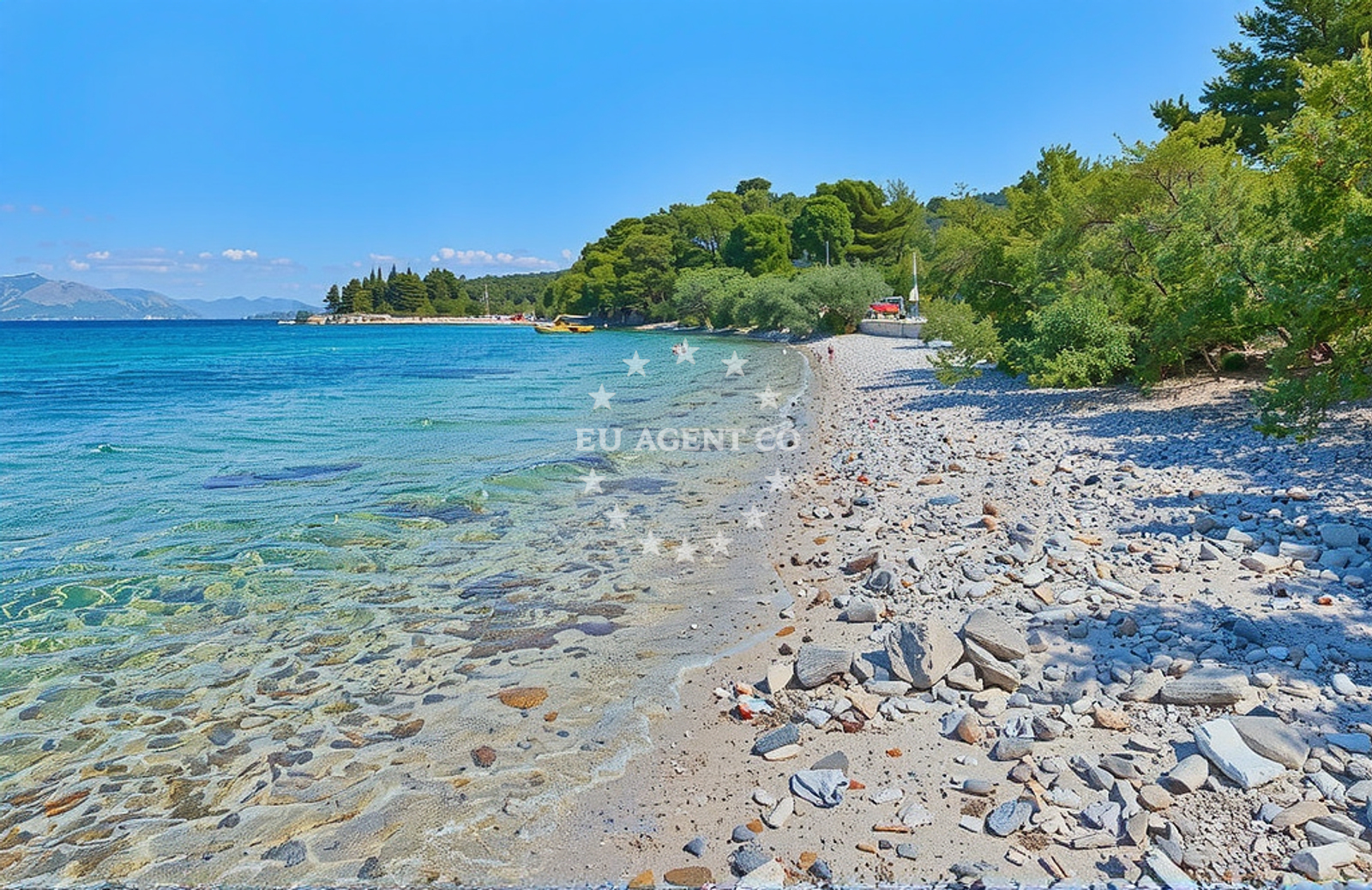 Additional view of Tatinja beach in Ulica Ratac, Sutivan