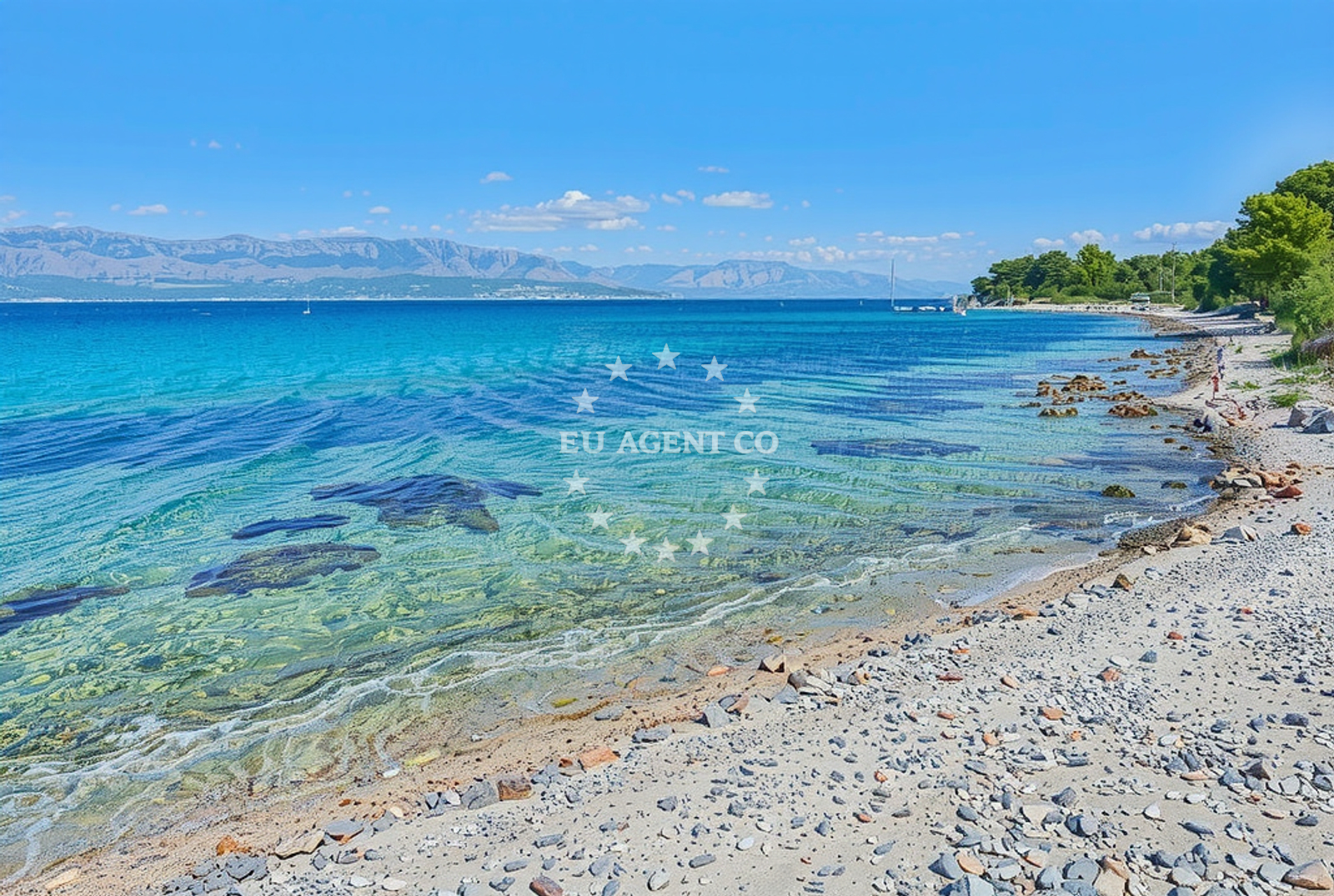 Additional view of Tatinja beach in Ulica Ratac, Sutivan