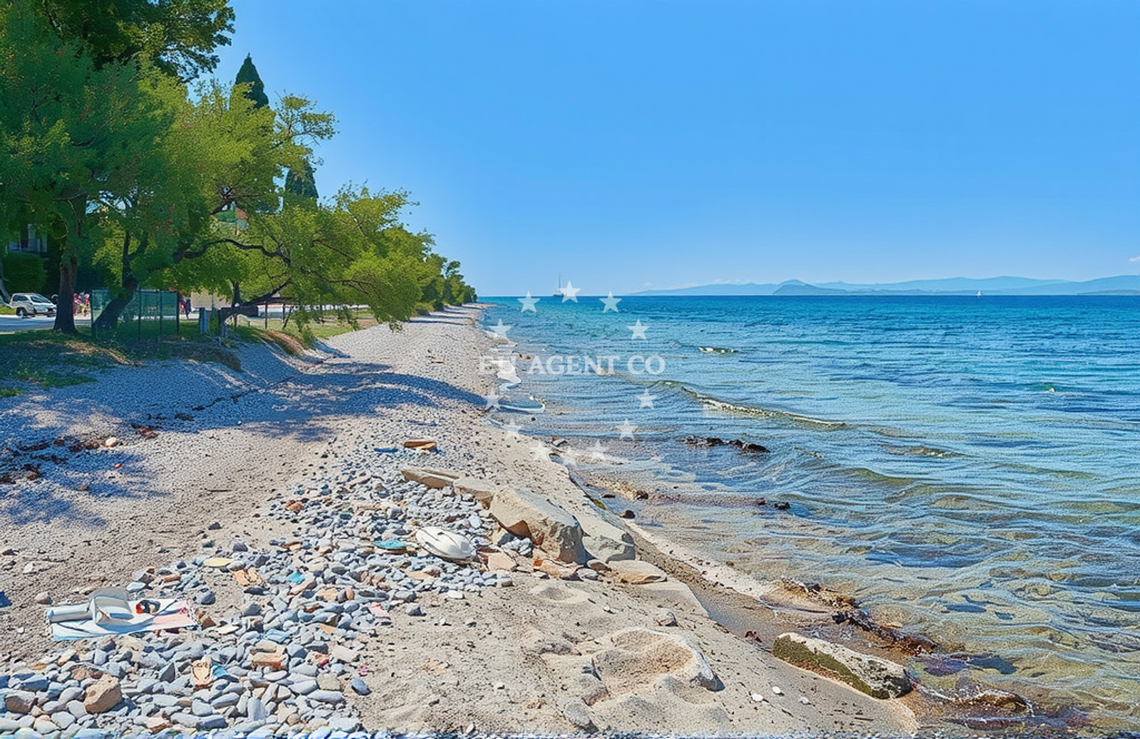 Additional view of Tatinja beach in Ulica Ratac, Sutivan